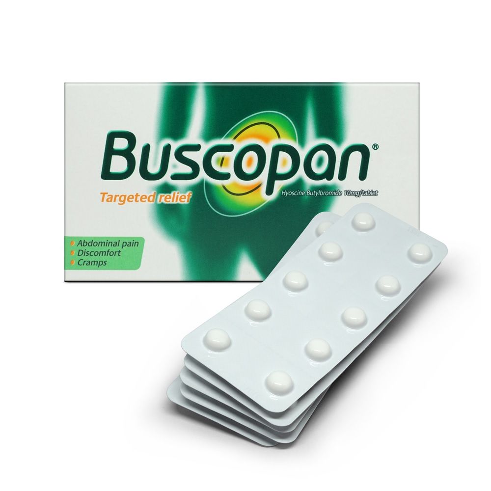 Buscopan 10 mg Tablet 20's