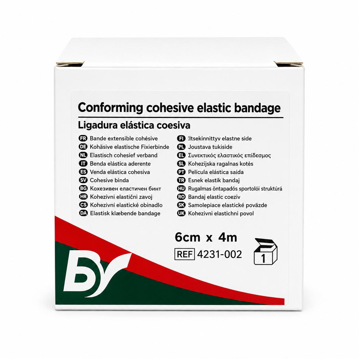 Bastos Viegas Conforming Cohesive Bandage 4Mx6CM 1s 4231002