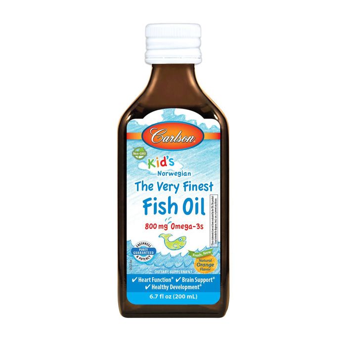 Carlson Fish Oil Kids Orange 200ml