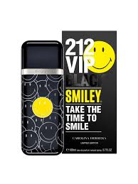 Carolina Herrera 212 VIP Men Black Smiley EDP Spray 100ml