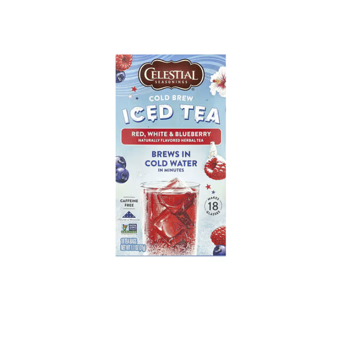 Celestial Seasonings Cold Brew Tea Blueberry 18s