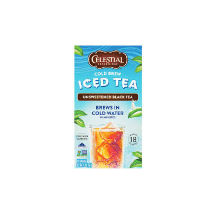 Celestial Seasonings Cold Brew Tea Unsweetened 18s