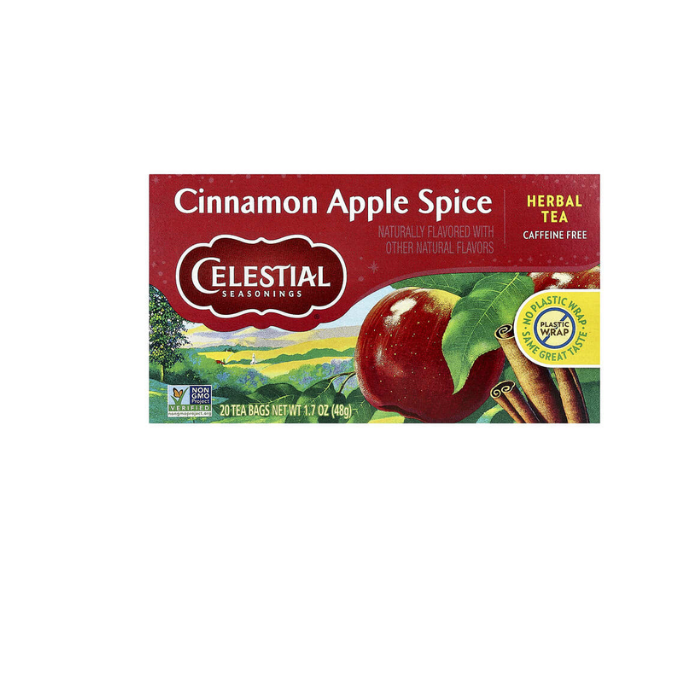Celestial Seasonings Herbal Tea Cinnamon Apple 20s