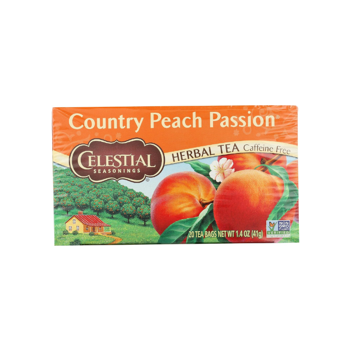 Celestial Seasonings Herbal Tea Country Peach 20s