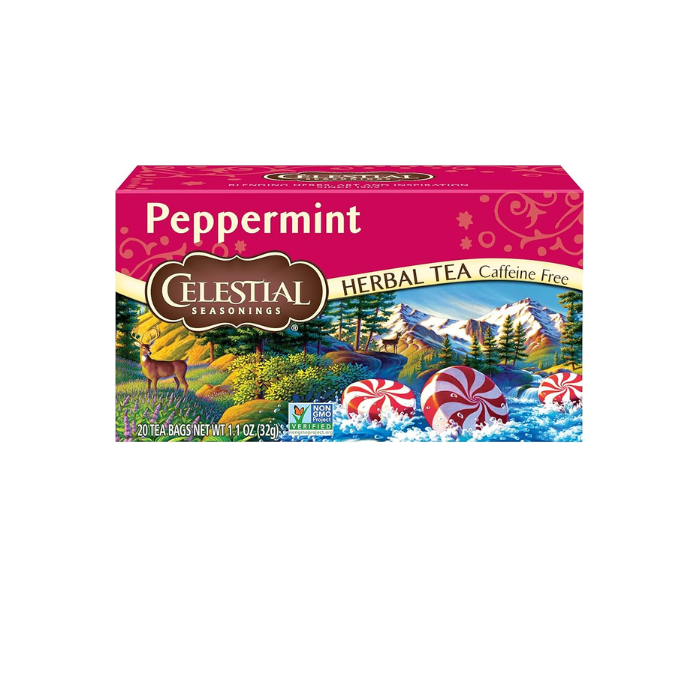 Celestial Seasonings Herbal Tea Peppermint 20s