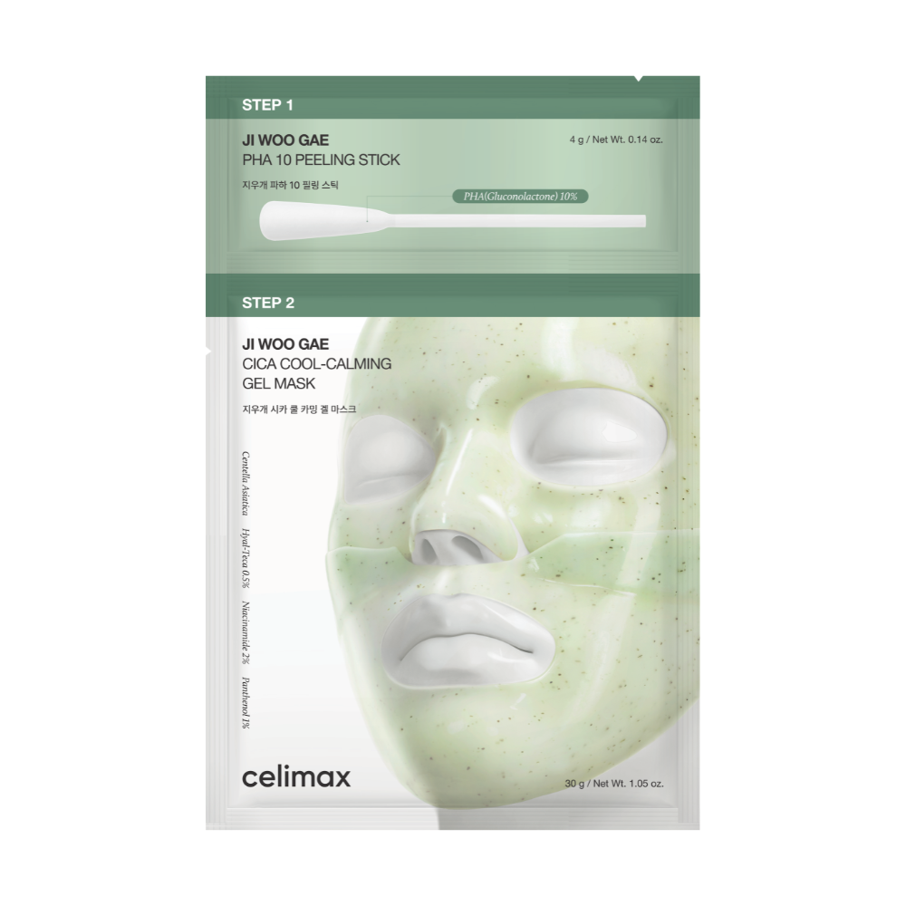 Celimax Ji Woo Gae Cica-Cool Gel Mask 1s