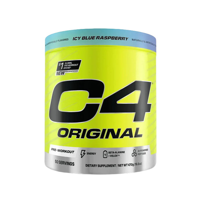 Cellucor C4 Original Icy Blue Razz 60 Servings