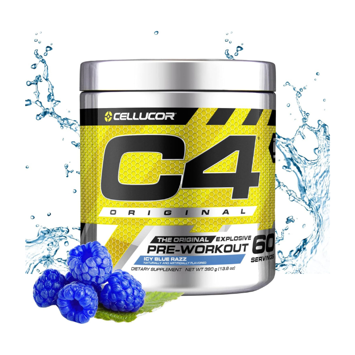Cellucor C4 Original Icy Blue Razz 60 Servings