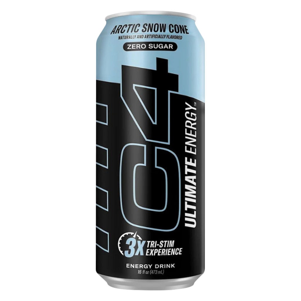 Cellucor C4 RTD Carbonated Drink Arctic Snow Cone 16oz 1s