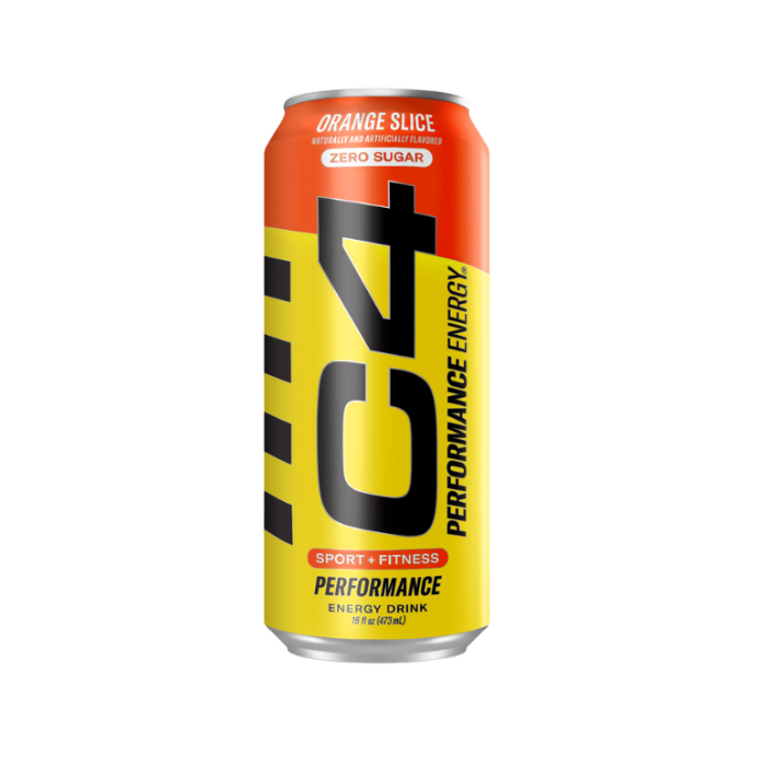 Cellucor C4 RTD Carbonated Drink Orange Slize 16oz 1s