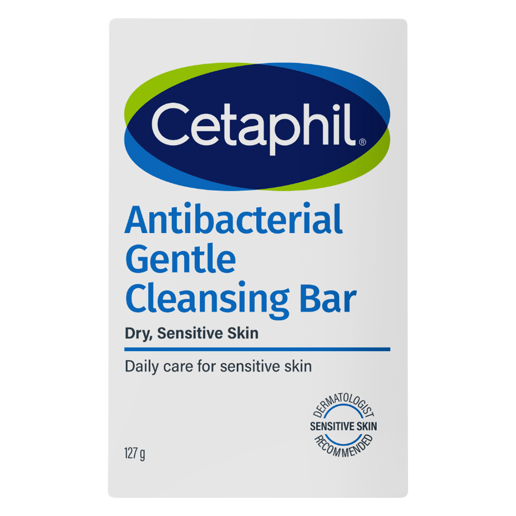Cetaphil Antibacterial Gentle Cleansing Bar 127g