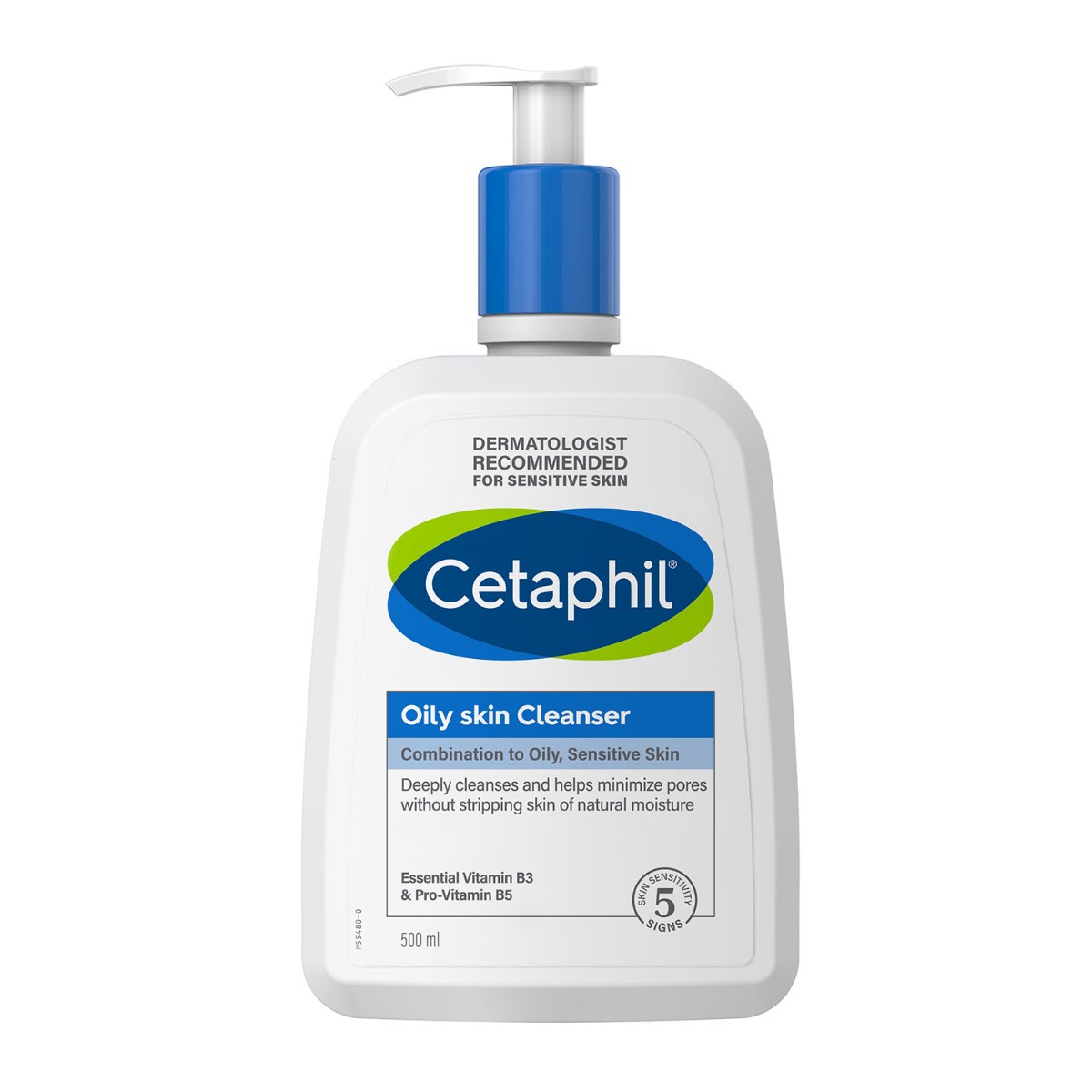 Cetaphil Oily Skin Cleanser With Pump 500 Ml