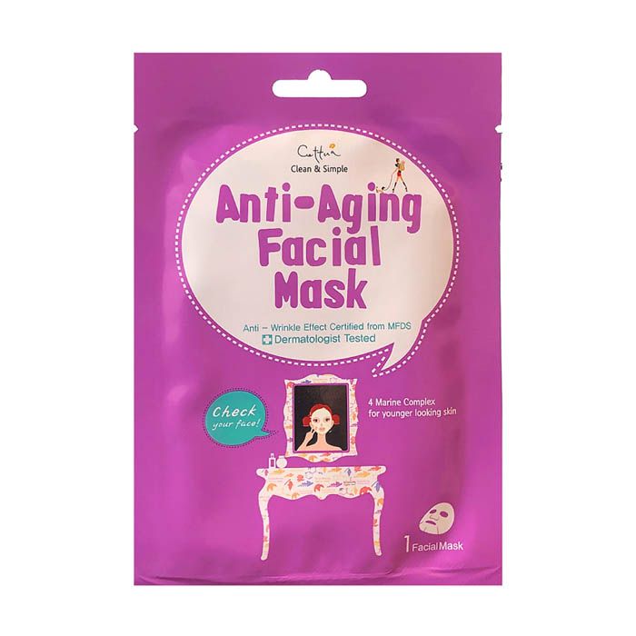 Cettua Clean & Simple Anti-Aging Facial Mask 1's