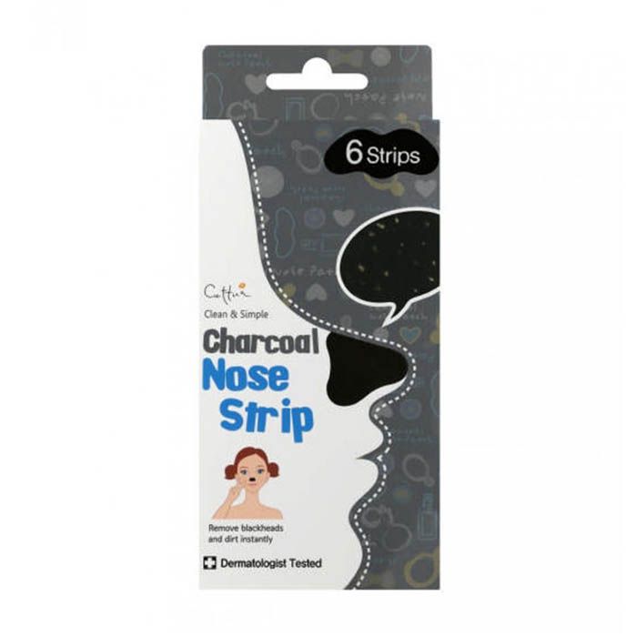 Cettua Clean & Simple Charcoal Nose Strip 6's