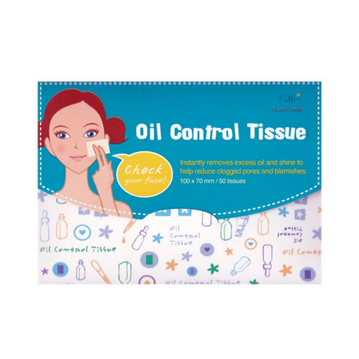Cettua Clean & Simple Oil Control Tissue 50's