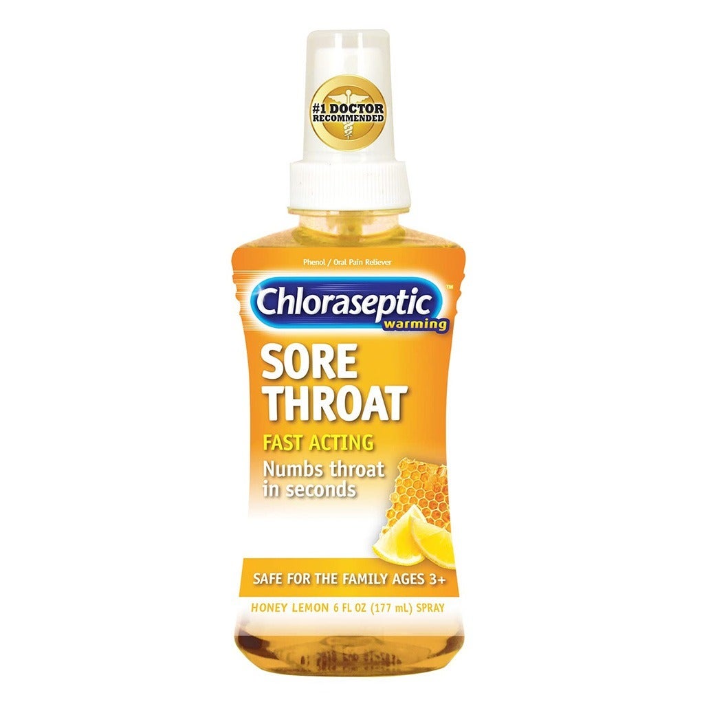 Chloraseptic Warming Honey Lemon Throat Spray 177ml