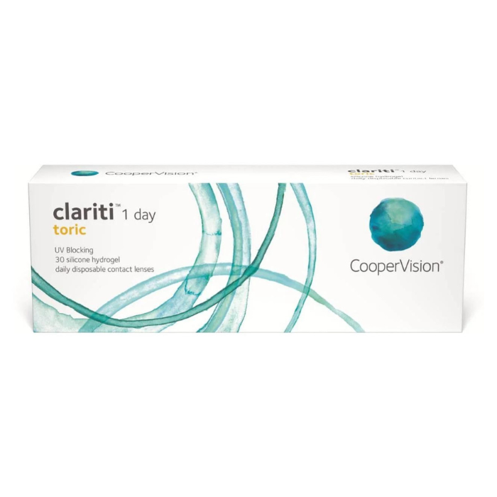 Contact Lenses Coopervision Clariti 1 Day Toric 30 Pc