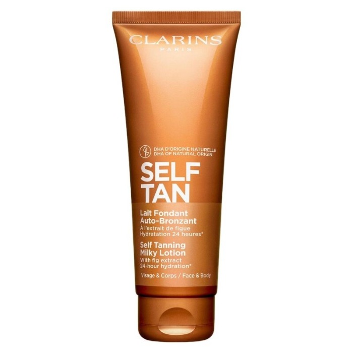 Clarins Self Tan Face & Body Milky Lotion 125ml