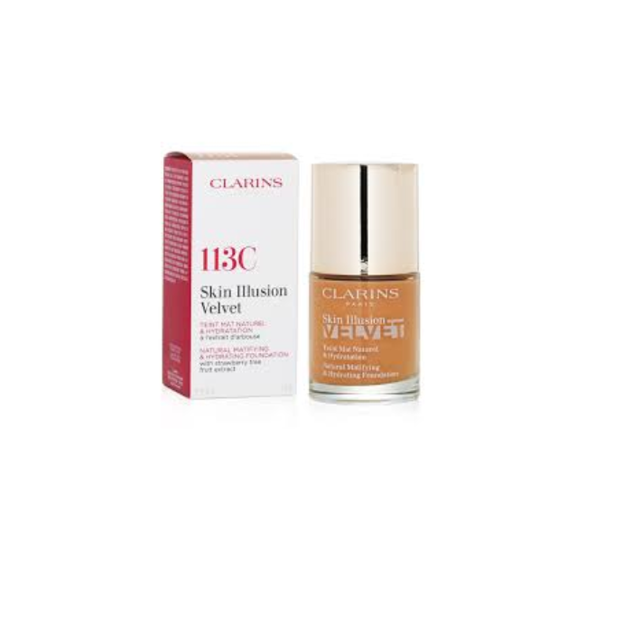 Clarins Skin Illusion Velvet Foundation No. 113C 30ml