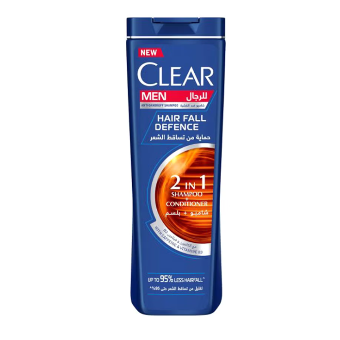 Clear Hair Fall Defense 2 In 1 Shampoo + Conditioner For Men 200 ml