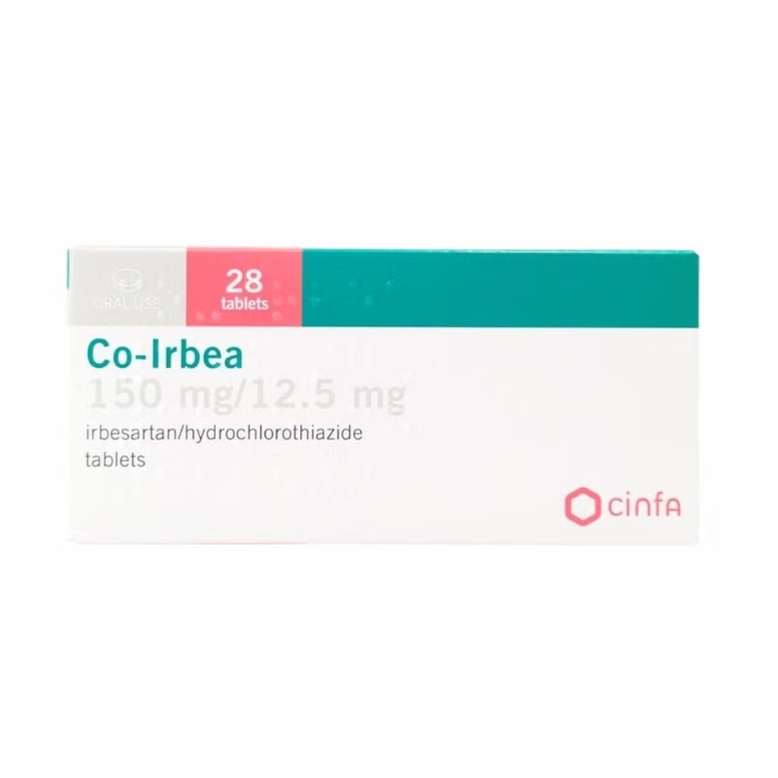 CO-IRBEA 150MG/12.5MG TAB 28S (7S BLISTER X 4)