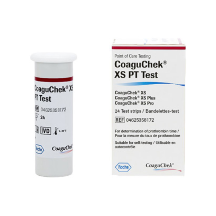 Coagucheck XS PT Prothrombin Time Test Strip 24s