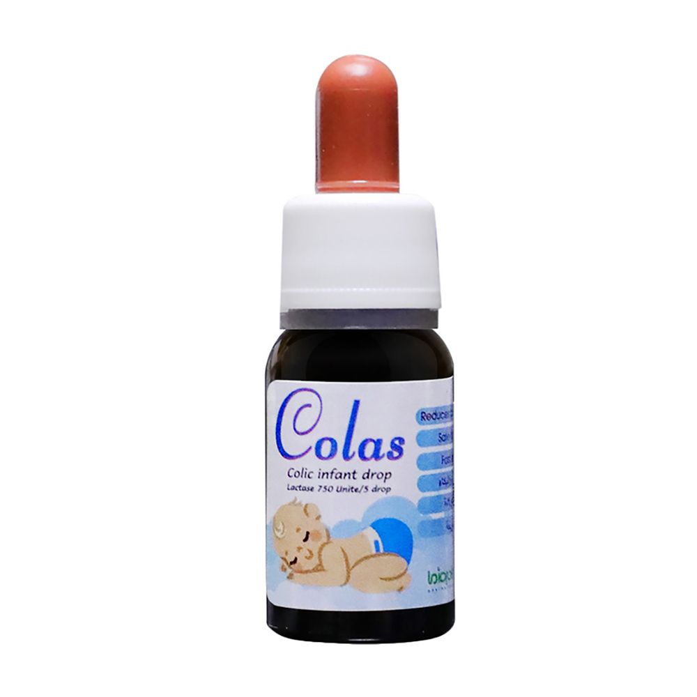Colas Colic Infant Drops 10 ml Glass Bottle