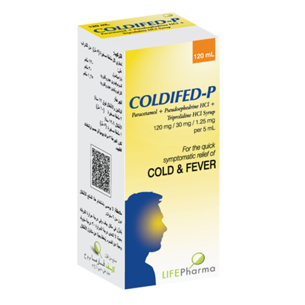 Coldifed-P  Cold & Flu  Syrup 120ml