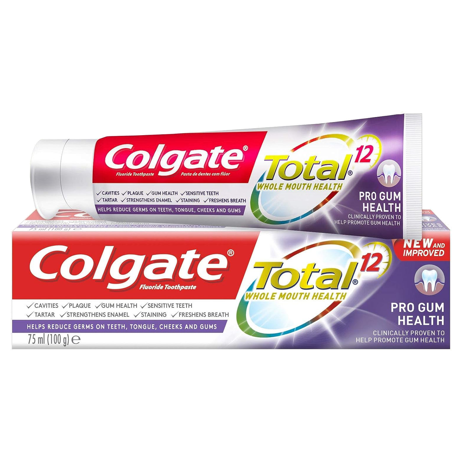 Colgate Toothpaste Total Pro Gum Health 75ml
