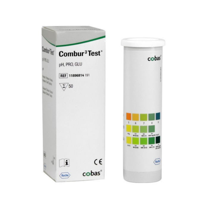 Combur 3 Test Strips 50s