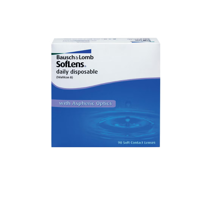 Contact Lenses Bausch & Lomb Soflens Daily 90 Pcs