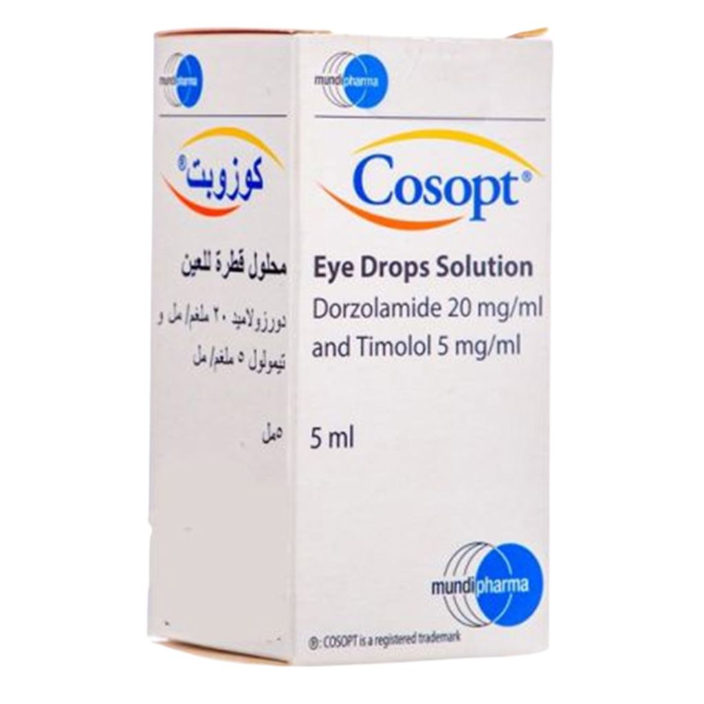 COSOPT 2% / 0.5% EYE DRP (SOL)5ML DR BOT