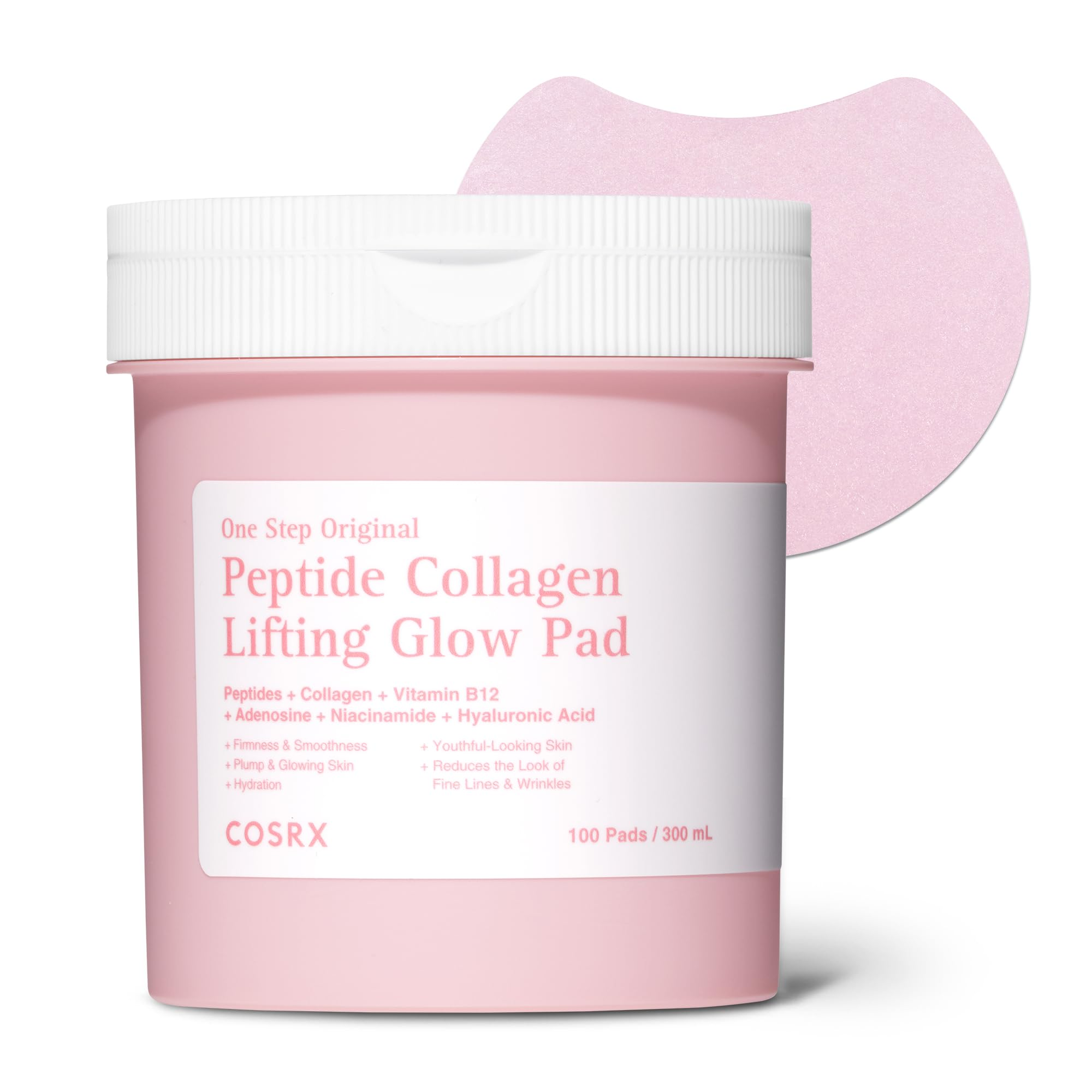 CosRx One Step Original Peptide Glow Pad 300ml 100's