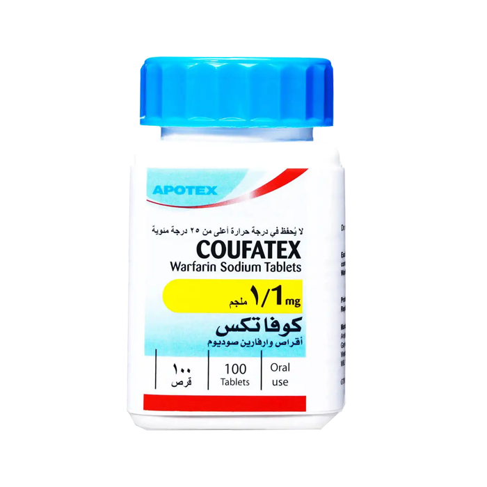 Coufatex 1MG Tab 100s