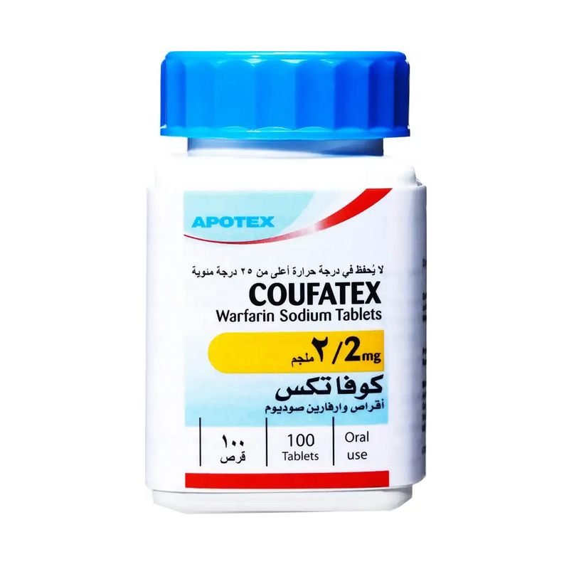 Coufatex 2MG Tab 100s