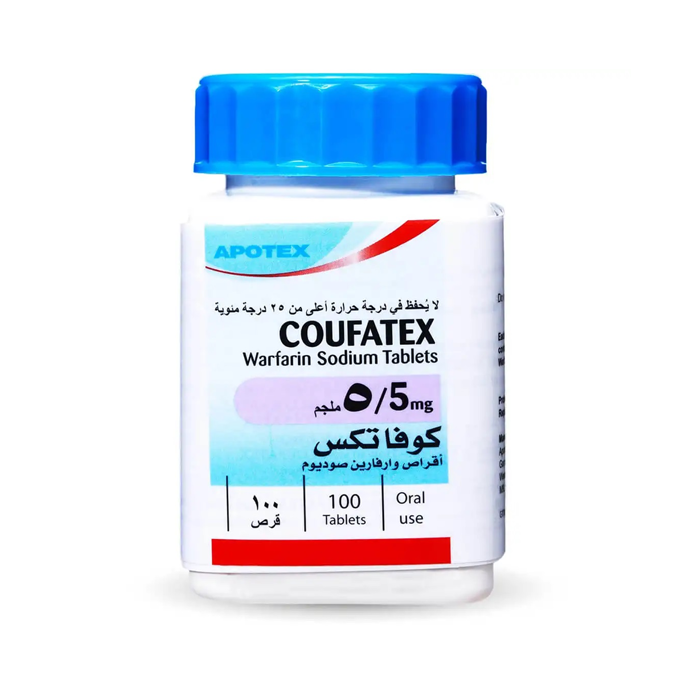 Coufatex 5MG Tab 100s