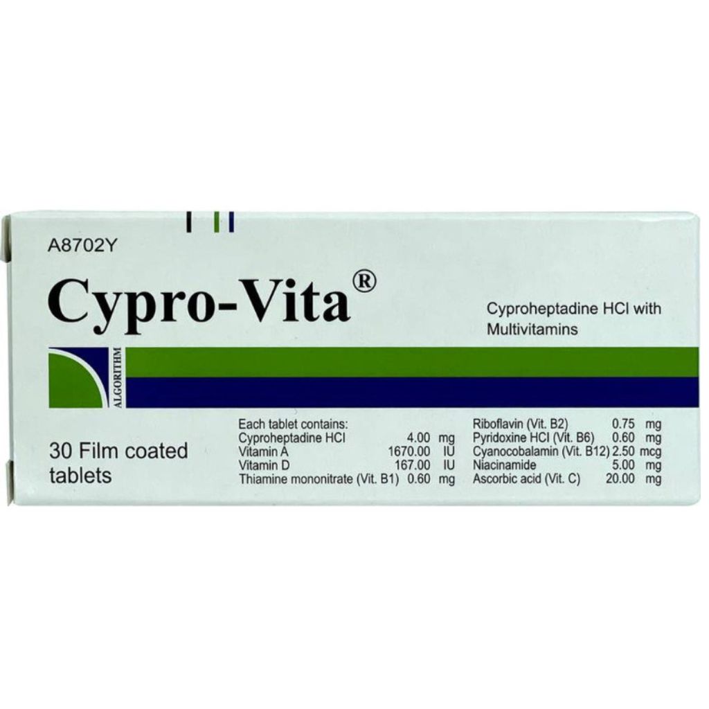 Cypro-Vita Film-Coated Tablet 30's