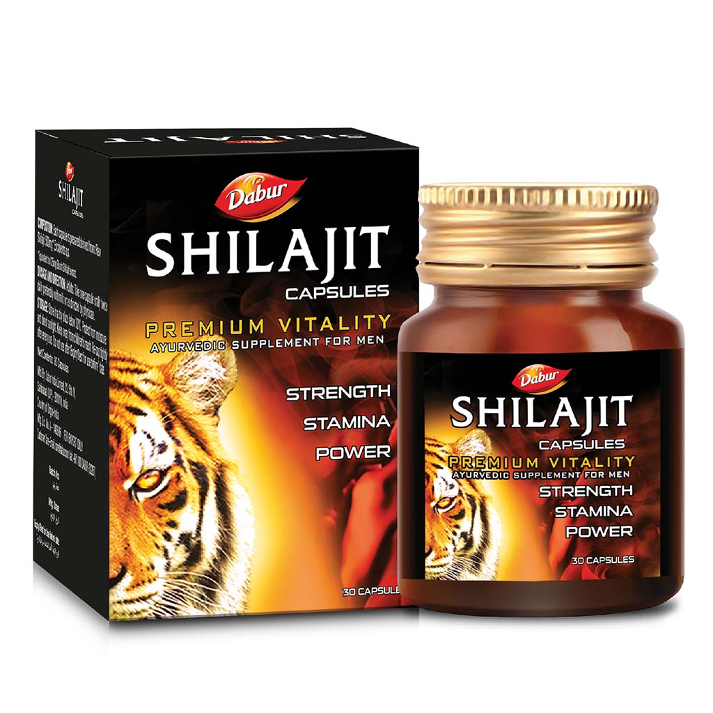 Dabur Shilajit Cap 30s Bottle