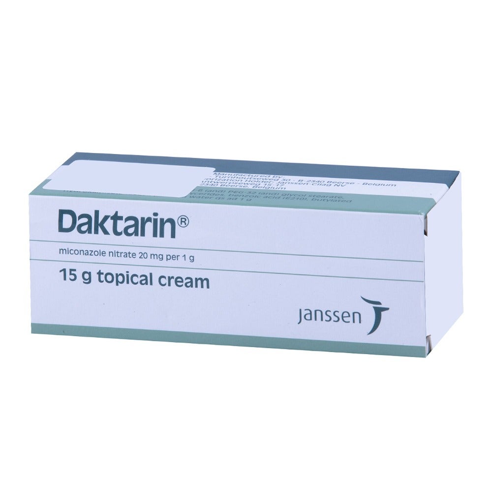DAKTARIN 2% CREAM 15G TUBE