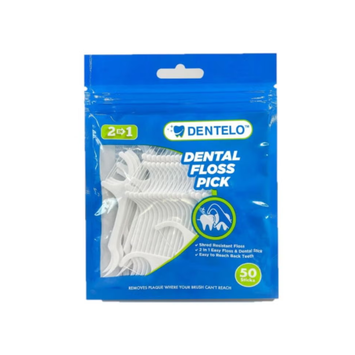 دينتيلو خيط تنظيف الأسنان 50 قطعة