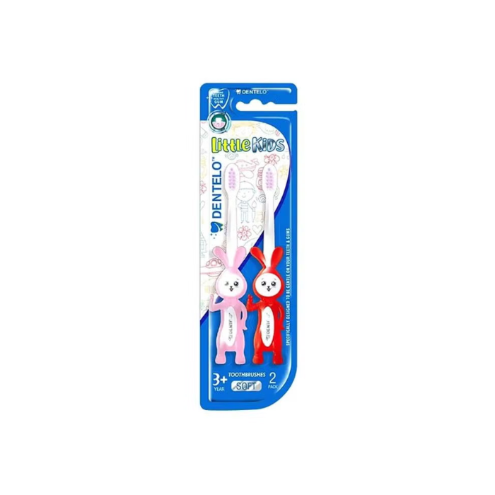 Dentelo Little Kids Toothbrush 2s Blue & Purple
