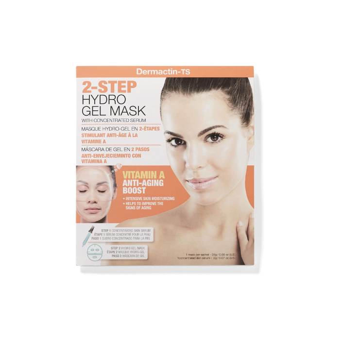 Dermactin-Ts 2-Step Hydro Gel Mask Vitamin A 1'S