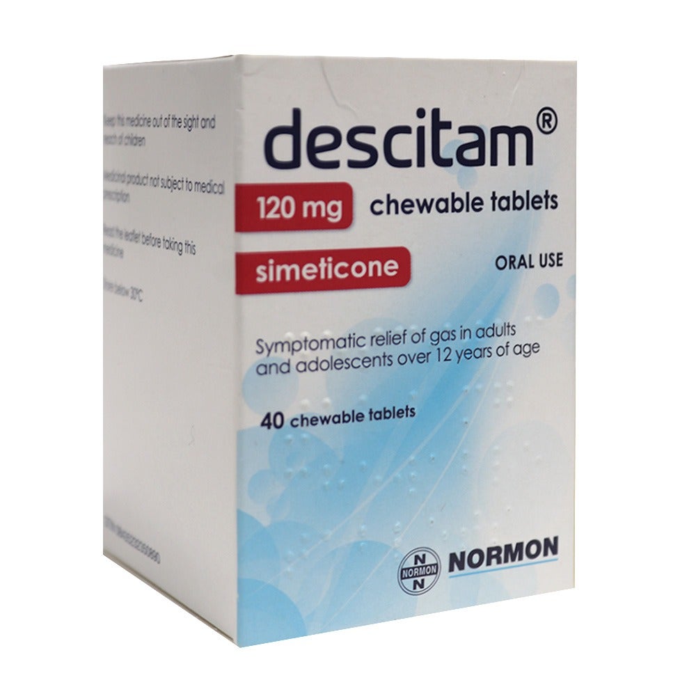 Descitam 120mg Chewable Tablet 40s