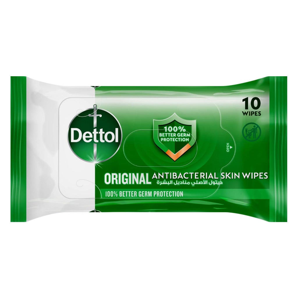Dettol Antibacterial Wipes 10s