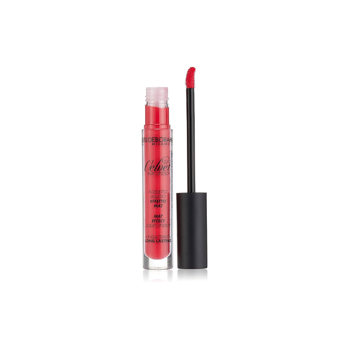 Deborah Fluid Velvet Lipstick Cyclamen Pink 3