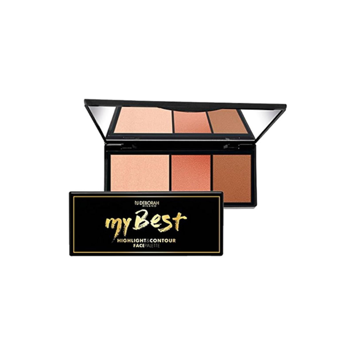 Deborah My Best Highlight Contour Face Palette N 01