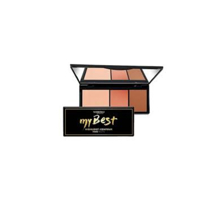 Deborah My Best Highlight Contour Face Palette N 02