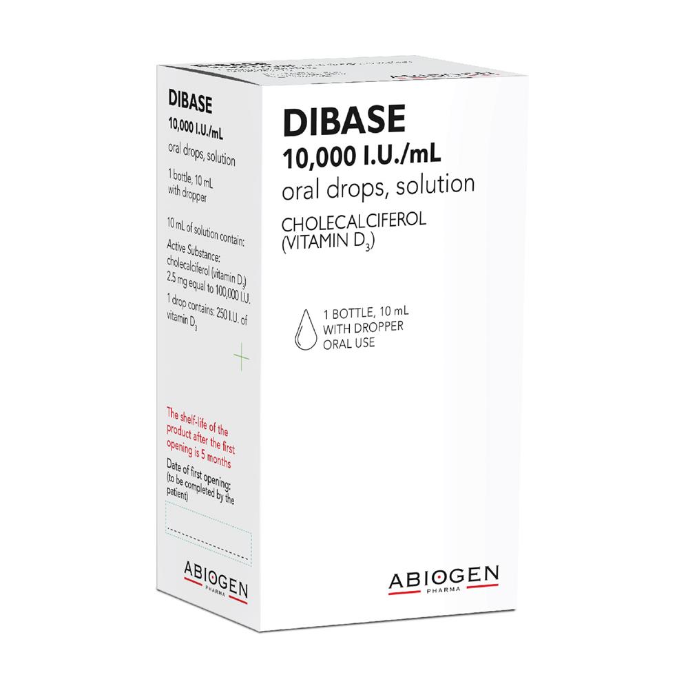 Dibase 10000iu/Ml Oral Solution 10ml