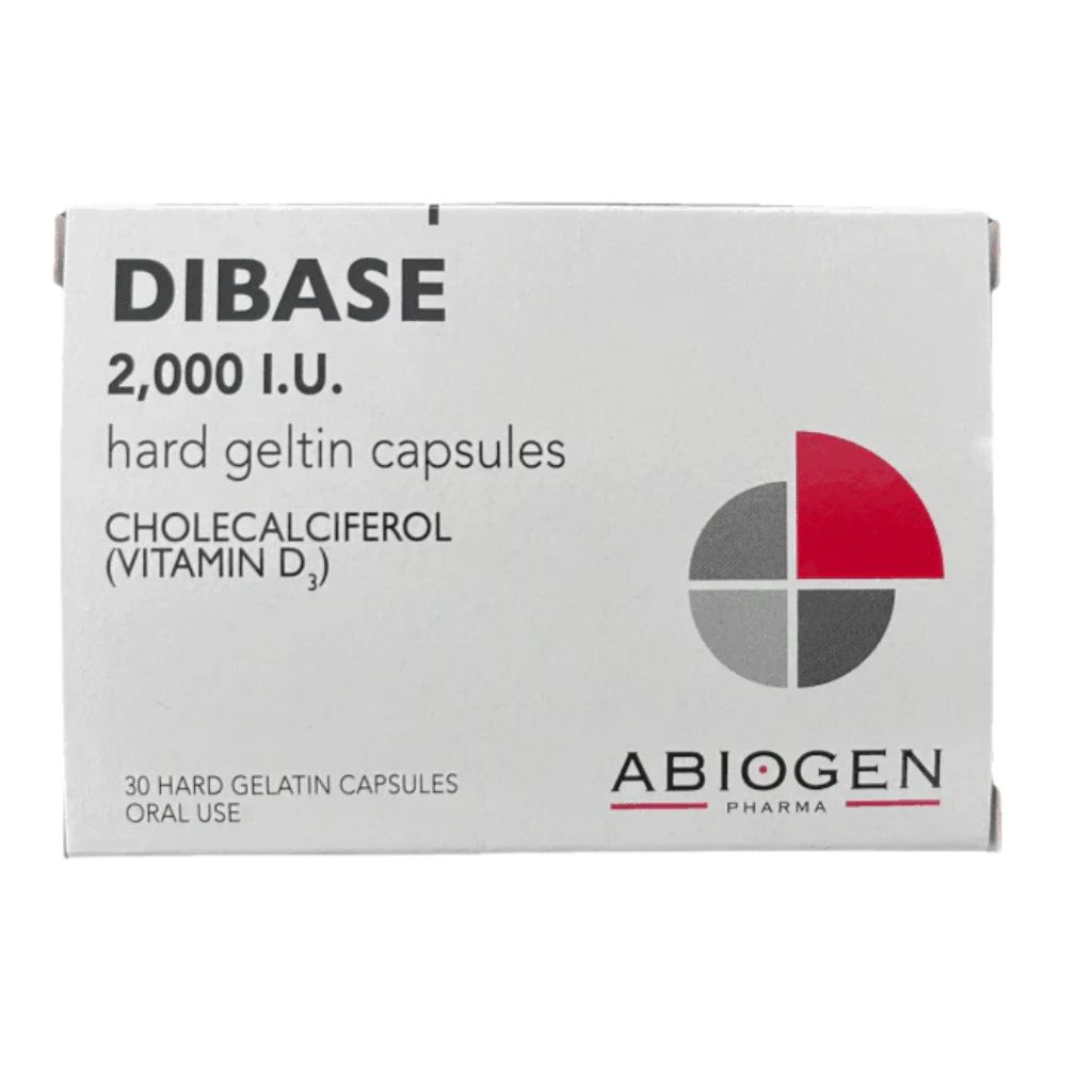 Dibase 2000 IU Vitamin D3 Capsules 30s
