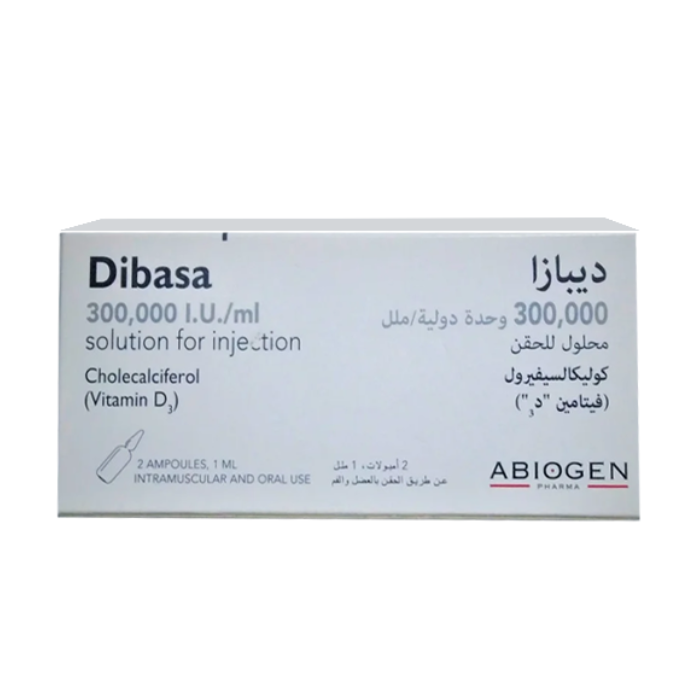 Dibase 300000 IU/ml  1ml 2s Ampoules